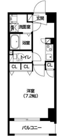 ラムール南森町アーバネックスの物件間取画像